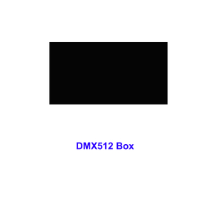 Software USB Luz Iluminación Controlador DMX Caja DMX512